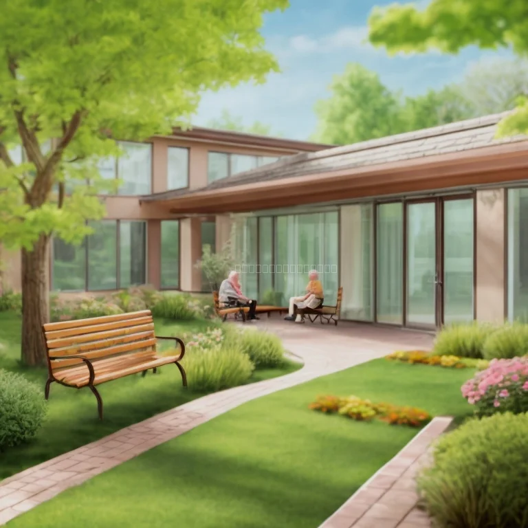 Senior wellness care facility image